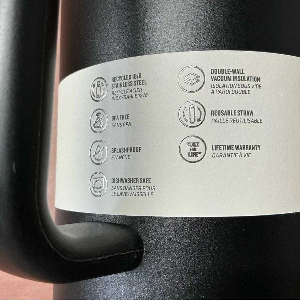 Stanley The Flowstate Matte Black Quencher H2.0 Tumbler 64 OZ. - Picture 5 of 13